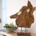 Loon Peak Colborne Resin-Filled Teak Wood Slice Sculpture LOPK7040
